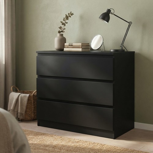Elegante cassettiera nera - elegante,