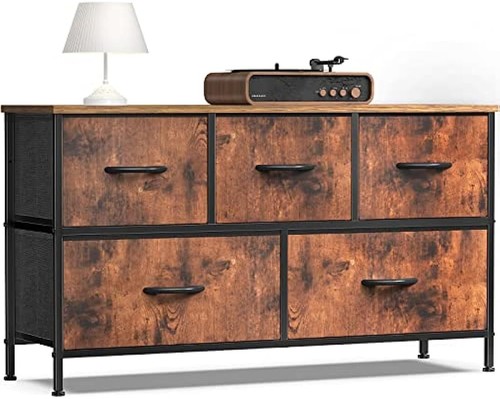 Cassettiera marrone cassetti - 5,