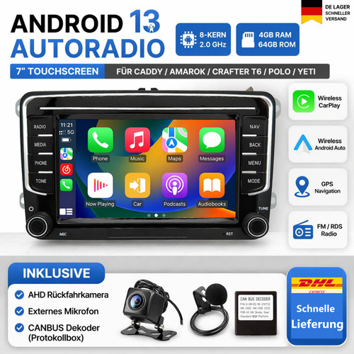 Autoradio carplay per - autoradio, caddy