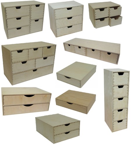 Cassetto legno scatola - in,