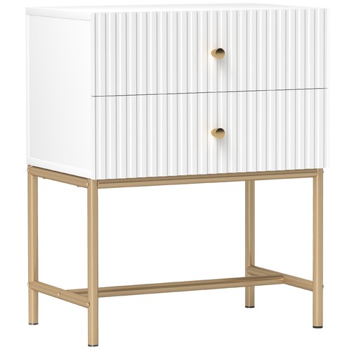 Homcom comodino moderno con - comodino,